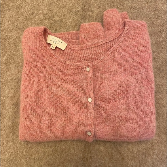 Sezane Sweaters - Sezane Gaspard Sweater in Pink